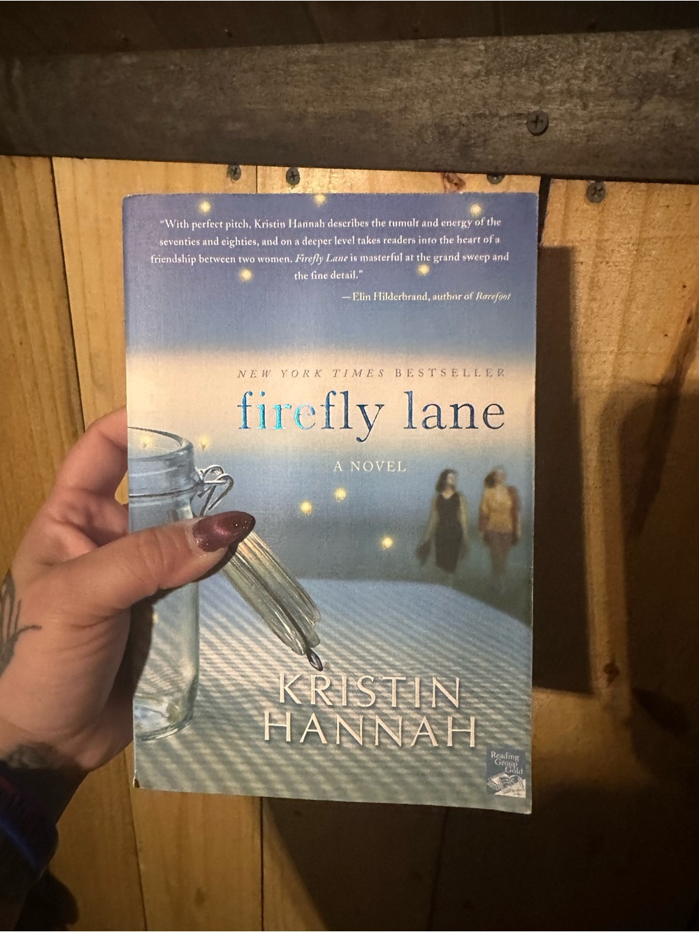 Firefly Lane Paperback Book - Blue Cover